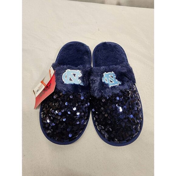 FOCO Women's Size Small 5-6 University of North Carolina Team Logo Ladies Sequin - Picture 5 of 6